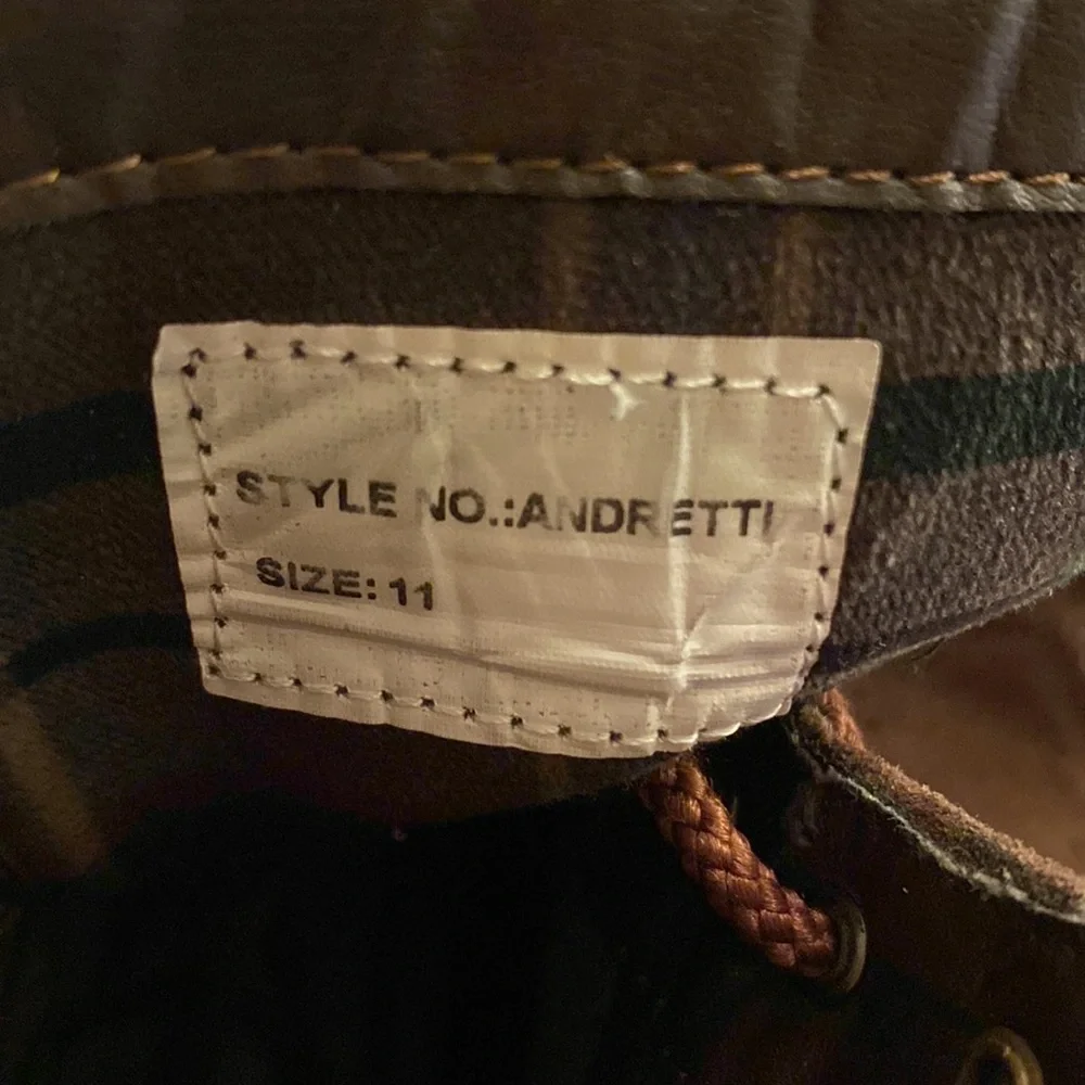 Braveman -Andretti Boots in a size 11, Color: Brown , SUEDE - Picture 10 of 12